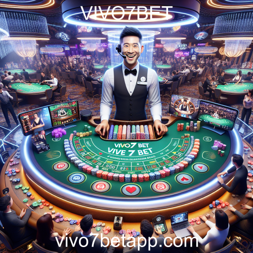 Experiência Imersiva: Cassino ao Vivo no VIVO7BET